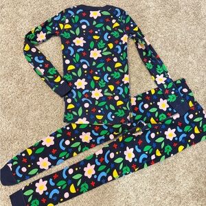 Hanna Anderson Organic Cotton long sleeve pajamas set 8T 130cm